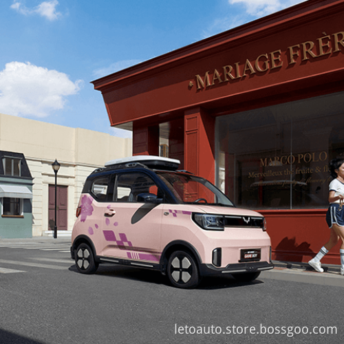 سيارة كهربائية صغيرة MAX SPEED 100km/H 4 Wheel Careal Car Care Electric Miniev Gameboy Wuling 30kW